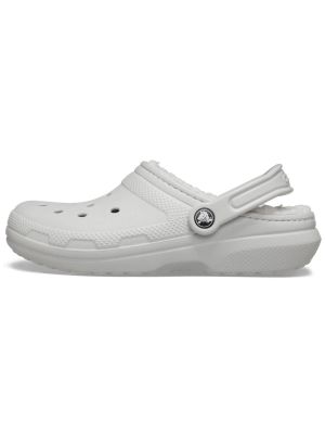 Imagen 2 del producto Zueco Crocs Mujer Classic Lined Clog Gris