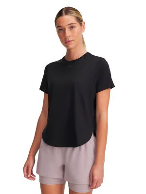 Polera Manga Corta Running para Mujer Launch Elite Negro