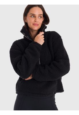 Imagen 2 del producto Polar Mujer Mid Zip Sherpa Negro