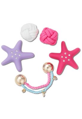 Jibbitz Crocs Símbolos Del Mar Pack 5 Morado