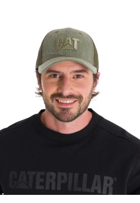 Jockey Pigment Dyed Trucker Unisex Verde