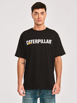 Imagen 1 del producto Polera Manga Corta Hombre Caterpillar LogoNegro