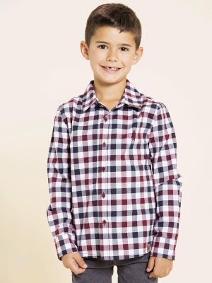 Imagen 2 del producto Camisa Manga Larga Collie Niño Rojo