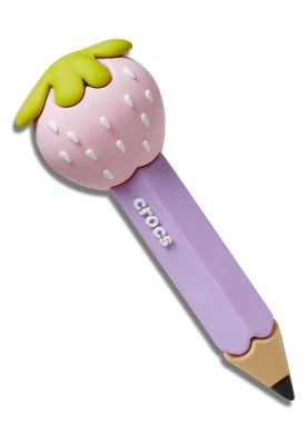 Jibbitz Crocs Lápiz de Fresa Morado