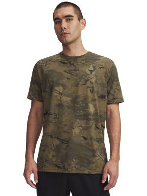 Imagen 1 del producto Polera M/C UA Project Rock Printed Verde Hombre