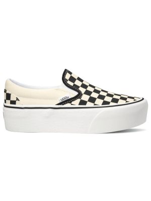 Zapatilla Unisex Slip-On Stackform Checker Black