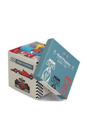 Imagen 2 del producto Pack 3 Calcetines Algodón Hombre Pack Gift Cars Azul