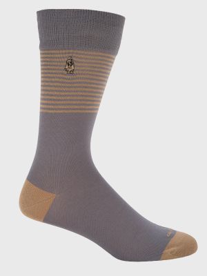 Calcetin Algodón Hombre D Dog Line Gris