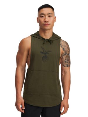 Polerón Sin mangas Training  hombre Project Rock verde