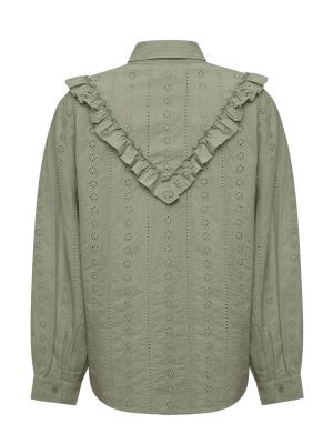 Imagen 2 del producto Blusa Algodon Organico Mujer Margat Verde