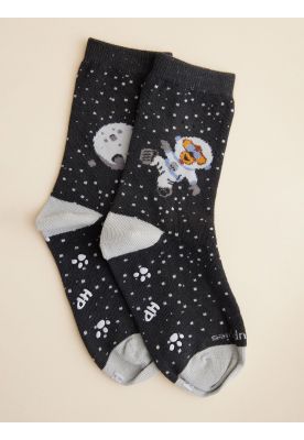 Imagen 1 del producto Calcetin Negro Space Niño