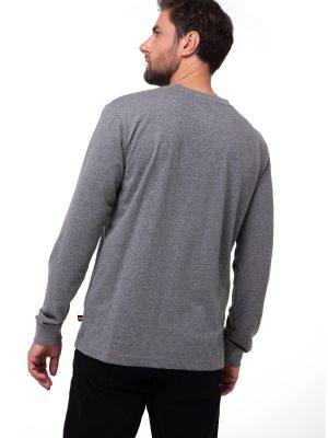 Imagen 2 del producto Polera Manga larga Hombre Tough Cut Pocket Gris