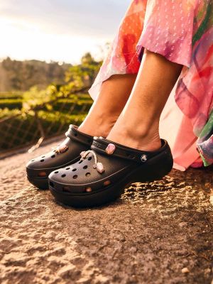 Imagen 2 del producto Zueco Crocs Mujer Platform Clog W Negro