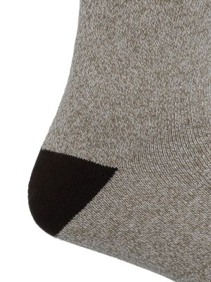 Imagen 2 del producto Calcetín Algodón Hombre Heavy Hike Taupe