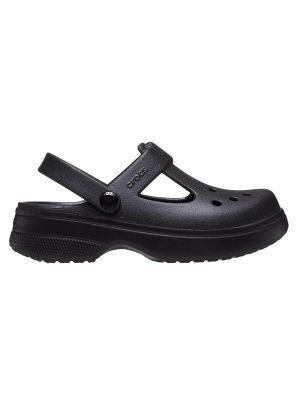 Zueco Crocs Niño Mary Jane Clog K Negro