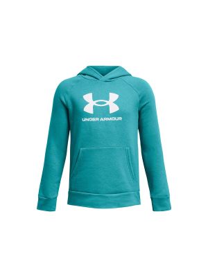 Polerón Big Logo UA Rival para Niño Celeste