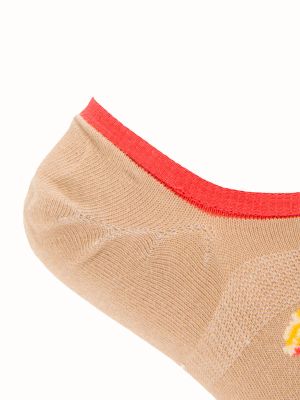 Imagen 2 del producto Calcetín Algodón Mujer Inv Popcorn Café