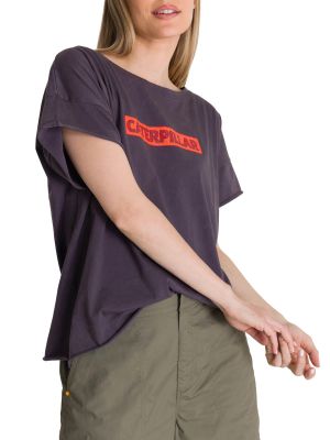 Imagen 2 del producto Polera Manga Corta Mujer Diseño Espalda Gris