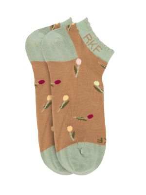 Imagen 2 del producto Calcetin Bambú Mujer Ped St Minif Café