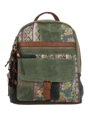 Mochila Textil Mujer Nahili Back Verde