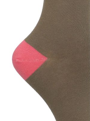 Imagen 2 del producto Calcetín Algodón Mujer C Cuff Classic Verde