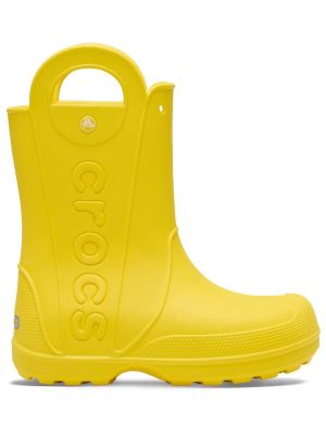 Bota de Agua Crocs Mujer Handle It Rain Boot Amarillo