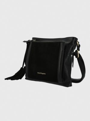 Imagen 2 del producto Cartera Ecocuero Mujer Lek Cross Negro
