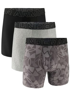 Pack 3 Boxers Performance Tech hombre Gris