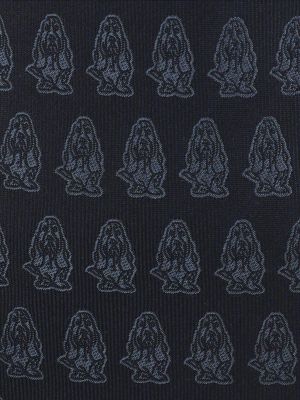 Imagen 2 del producto Corbata Seda Hombre Hp Tie Dog Azul Marino