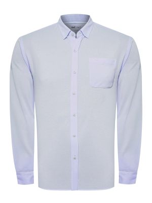Camisa Algodón Supima® Hombre Jersey Azul