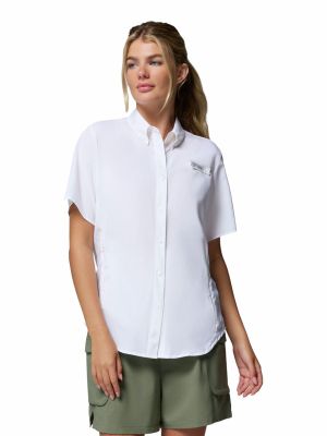 Blusa Manga Corta Mujer Tamiami II Blanco