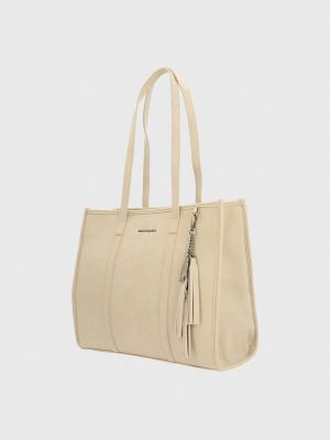 Imagen 2 del producto Cartera Ecocuero Mujer Dann Tote Beige