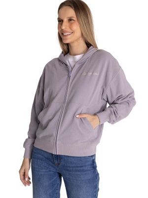 Imagen 2 del producto Polerón Crewneck Mujer Relaxed French Terry Lila