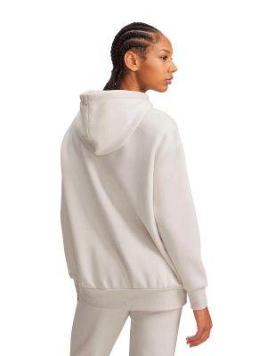 Imagen 2 del producto Poleron Oversized UA Icon Fleece Blanco Mujer
