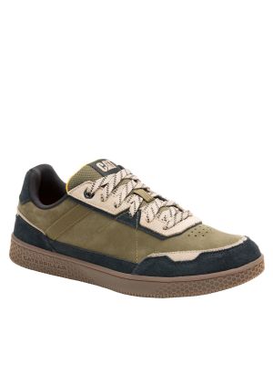 Zapatilla Pause Retro Leather Hombre Verde