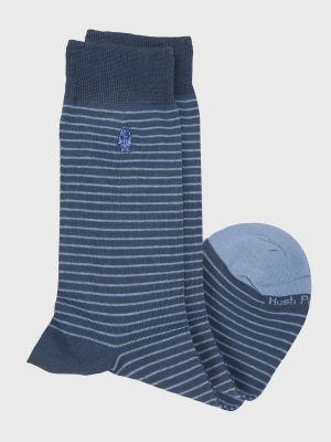 Imagen 2 del producto Calcetin Algodón Hombre D Lines Dog Azul