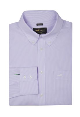 Camisa Libre de Arrugas Lila WF Hombre