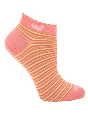 Imagen 1 del producto Calcetin Bambú Mujer Ped St Stripe Rosado