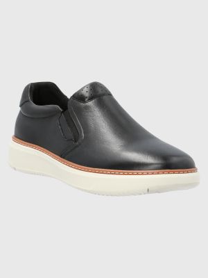 Zapato Cuero Hombre Lite G Negro