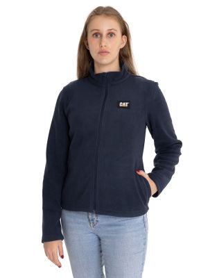 Polar Mujer Microfleece Full Zip Azul Marino