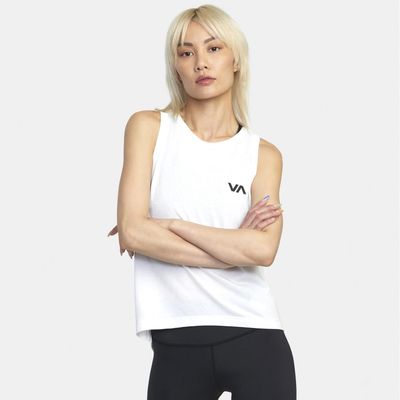 Polera Sin Mangas Mujer Va Muscle J Kttp Blanco