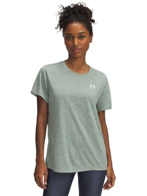 Polera Manga Corta Tech Twist Mujer Verde