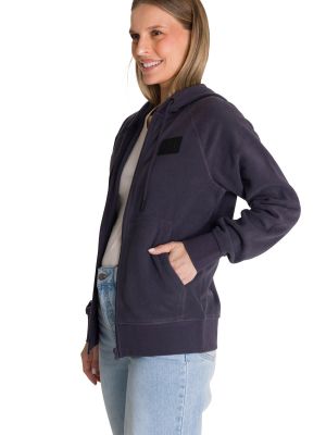 Imagen 2 del producto Polerón Microfleece Full Zip Mujer Gris