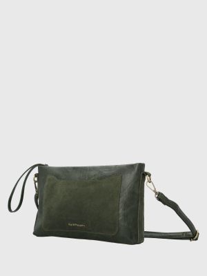 Imagen 2 del producto Cartera Ecocuero Mujer Liah Cross Verde