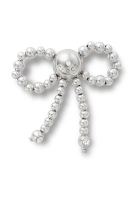 Jibbitz Lazo con Cuentas Plateadas Plateado