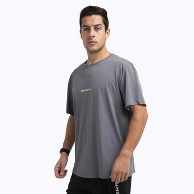 Imagen 2 del producto Polera MC Hombre Light Weight Trail Gris Oscuro
