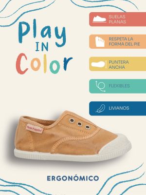 Imagen 2 del producto Zapatilla Niño Bare Sunset Beige