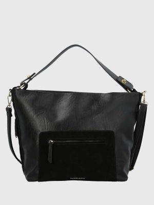 Cartera Ecocuero Mujer Laryn Hobo Negro