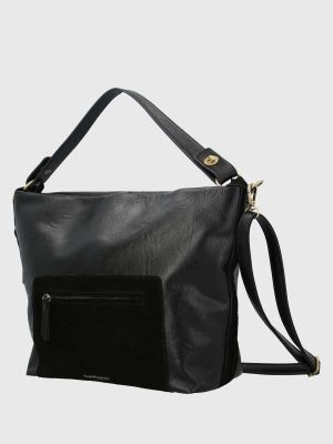 Imagen 2 del producto Cartera Ecocuero Mujer Laryn Hobo Negro