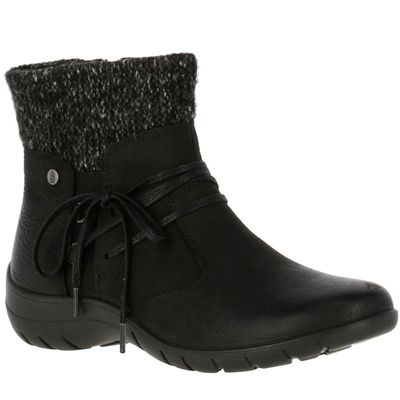 Imagen 1 del producto Botín Cuero Mujer Malmo Ii Negro